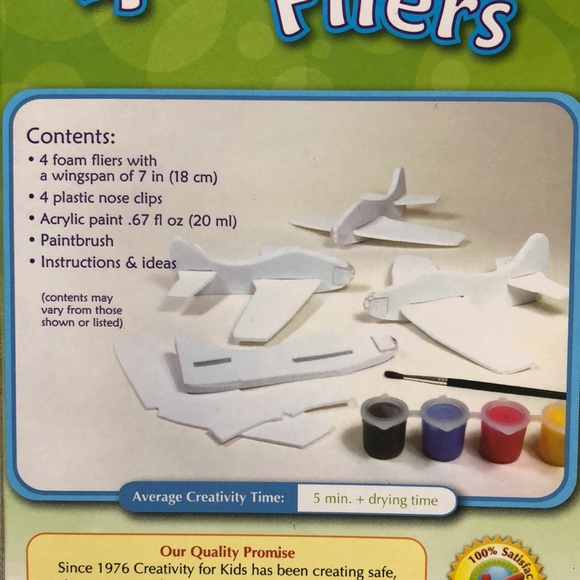 *New* creativity for kids foam fliers activity set - Picture 5 of 5